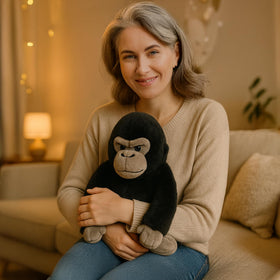 WEIGEDU gorilla plush makes a thoughtful gift for kids