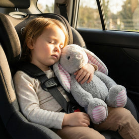 Bedroom-ready WEIGEDU bunny complements decor and bedtime routines.