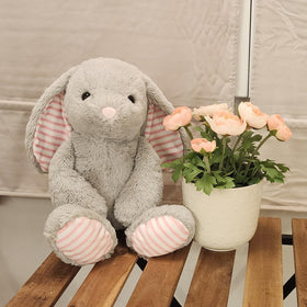 Easy-clean WEIGEDU bunny can be hand washed or machine gentle.