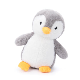 WEIGEDU King Penguin embroidered eyes detail, safe and durable for little hands.