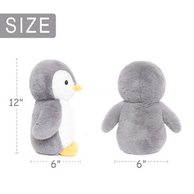 WEIGEDU King Penguin playtime friend for kids learning through imaginative play.