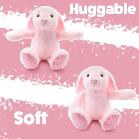 WEIGEDU pink rabbit makes a thoughtful gift for kids.