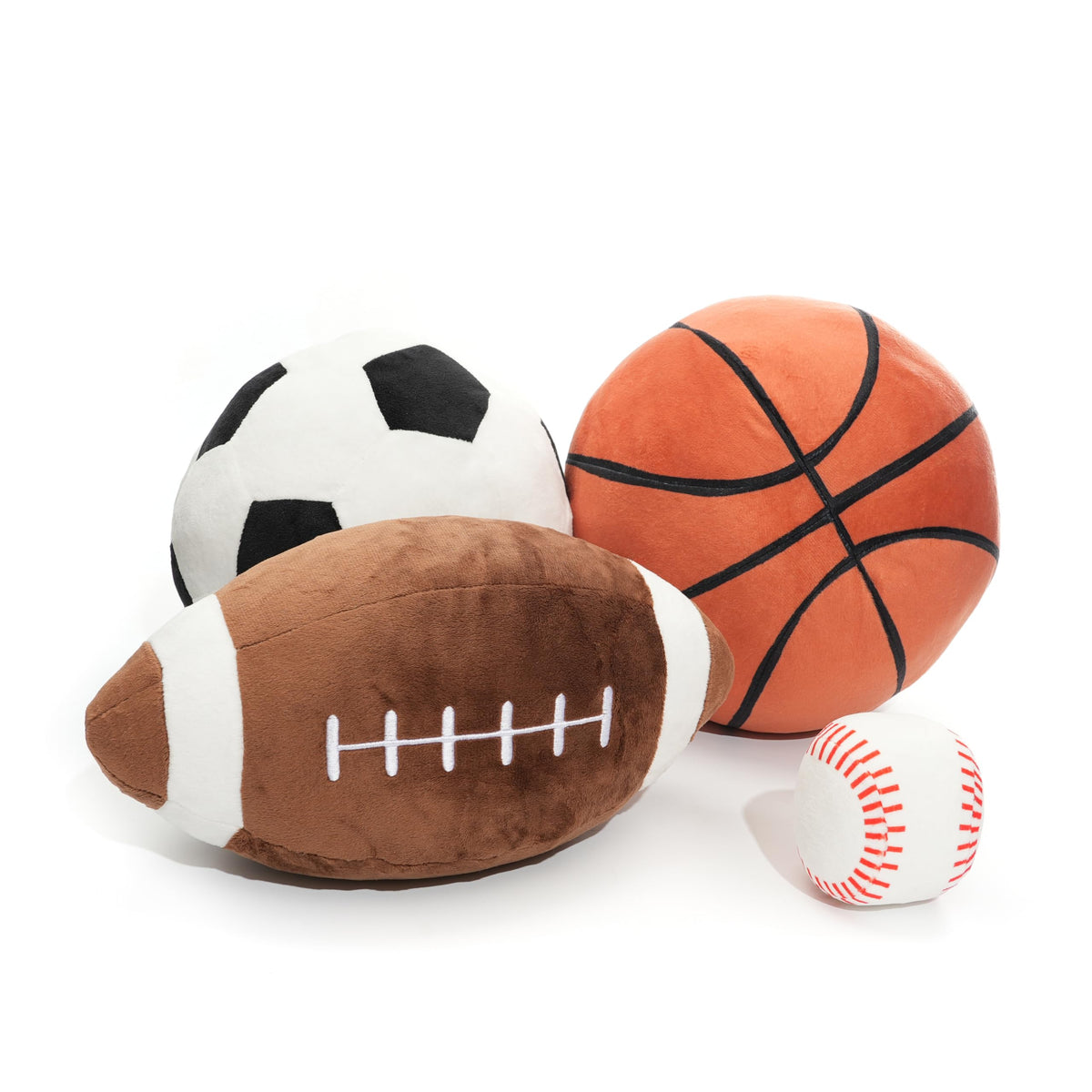WEIGEDU plush basketball toy for toddlers, soft and safe indoor play
