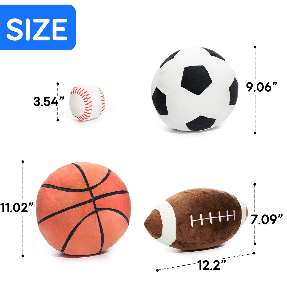 WEIGEDU plush gift pack for birthdays, holidays, and baby showers