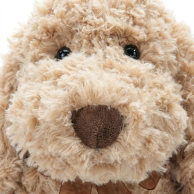 WEIGEDU Goldendoodle plush durable fabric, built for hugs and endless stories.
