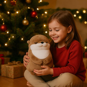 WEIGEDU Otter plush made with premium soft materials for comfort.
