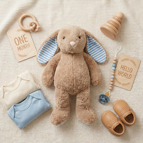 WEIGEDU rabbit plush ideal bedtime companion for sleep routines