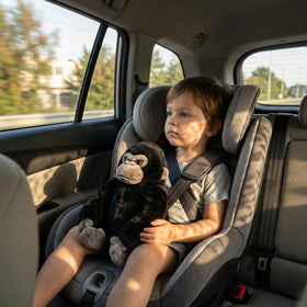 WEIGEDU soft fluffy gorilla plush ideal for hugs and cuddles