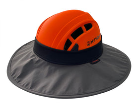Weiking climbing helmet sun hat with front brim shields eyes during heights work