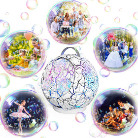 Weilim LED glow and bubbles brighten nighttime weddings and gatherings