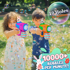 Weilim 10 bubble solution refills keep play going longer.