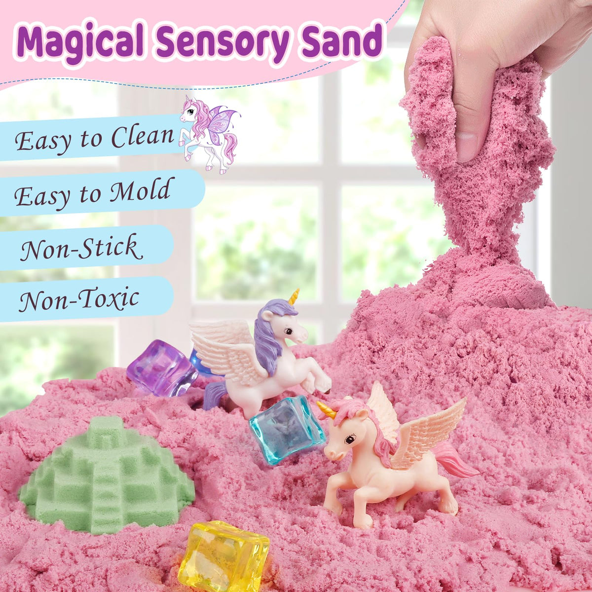 Weilim castle molds and tools for fairy-tale building play.