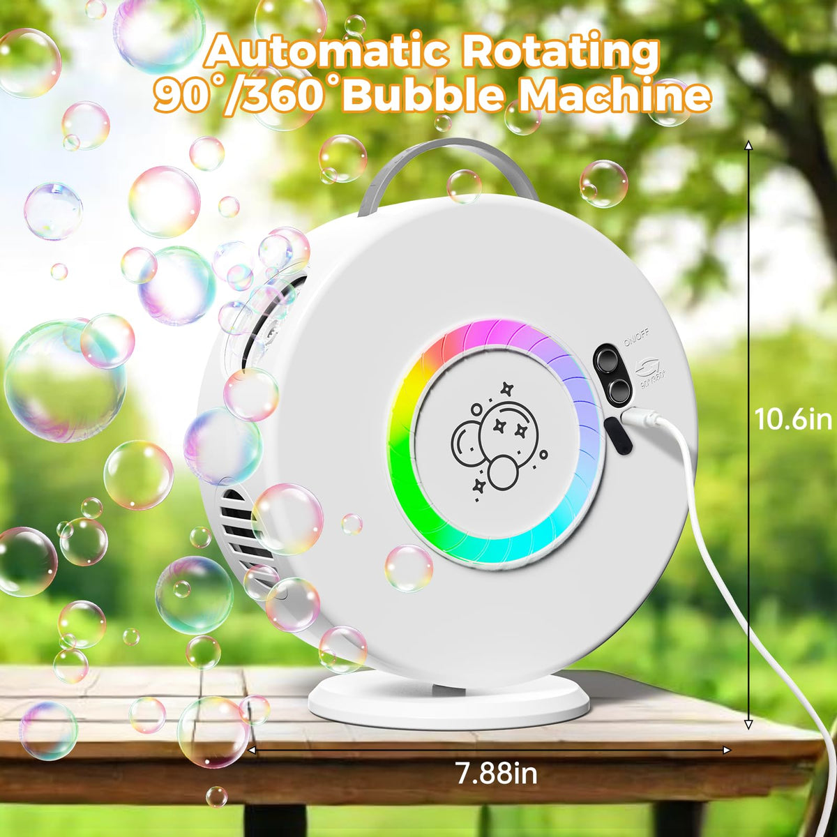 Weilim kid-friendly bubble toy for Easter and birthday celebrations.