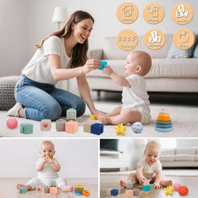 Weilim bath time toys for splashy water play and learning