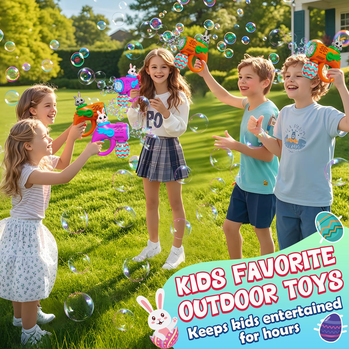 Weilim outdoor Easter toy for egg hunts and park fun.