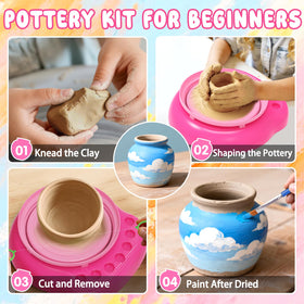 Weilim pottery wheel 14 vibrant colors spark kid creativity