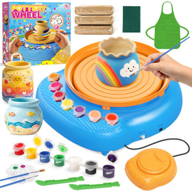 Weilim pottery wheel kit ready-to-use out of the box for immediate creativity.