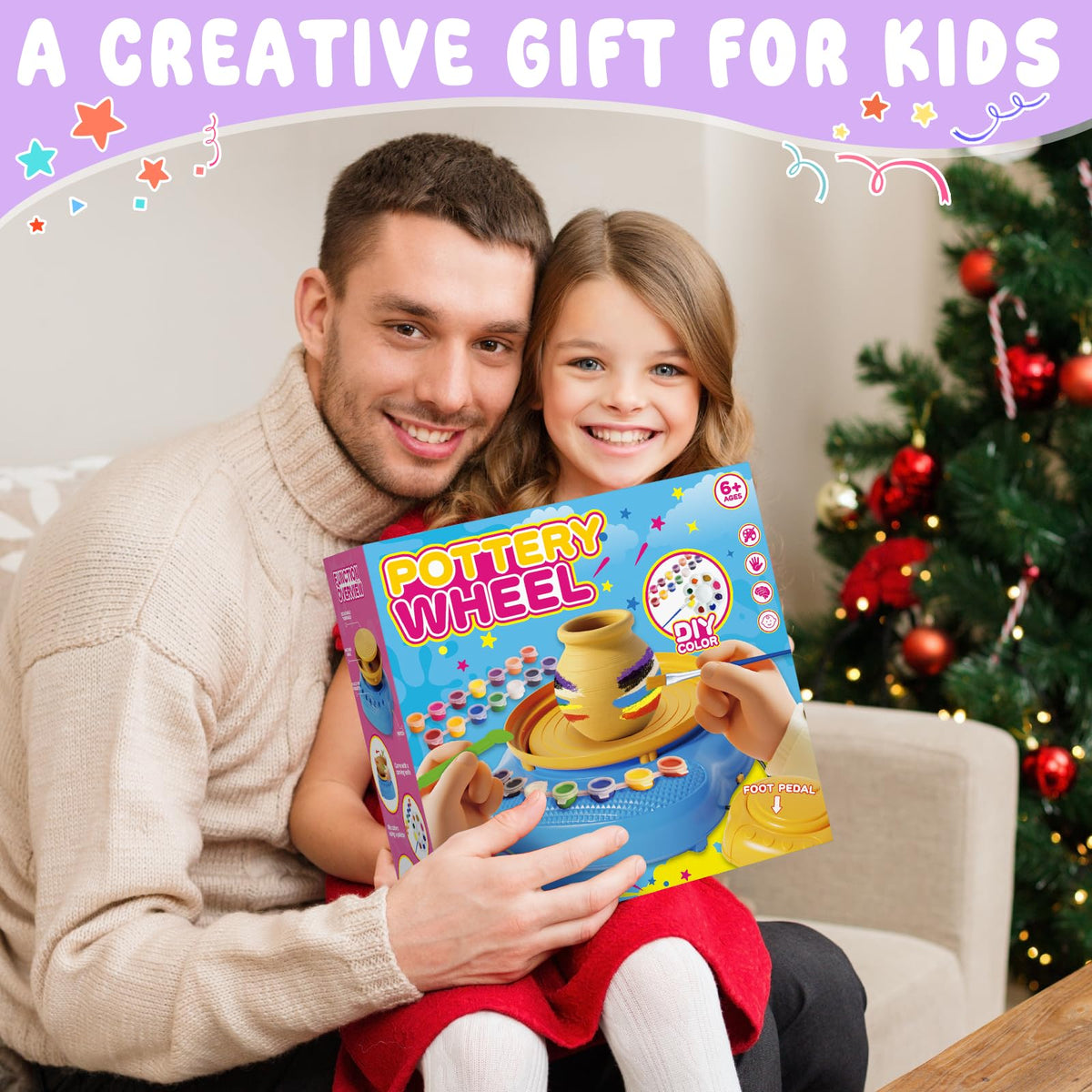Weilim Pottery Wheel USB power for portable play anywhere