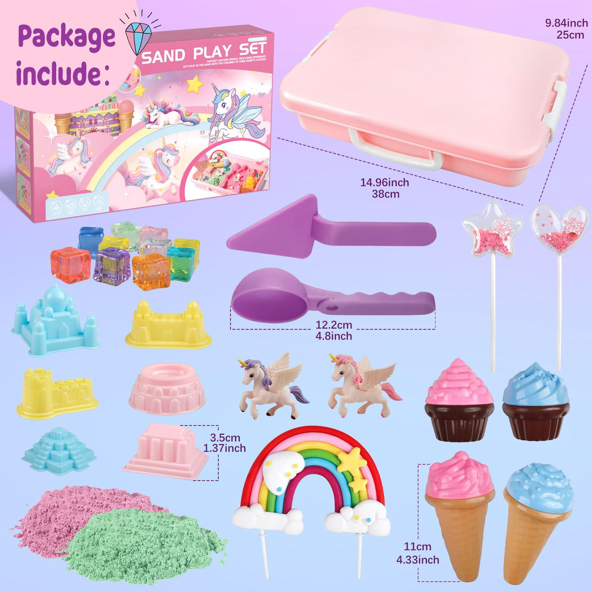Weilim unicorn decorative accessories spark imagination in scenes.