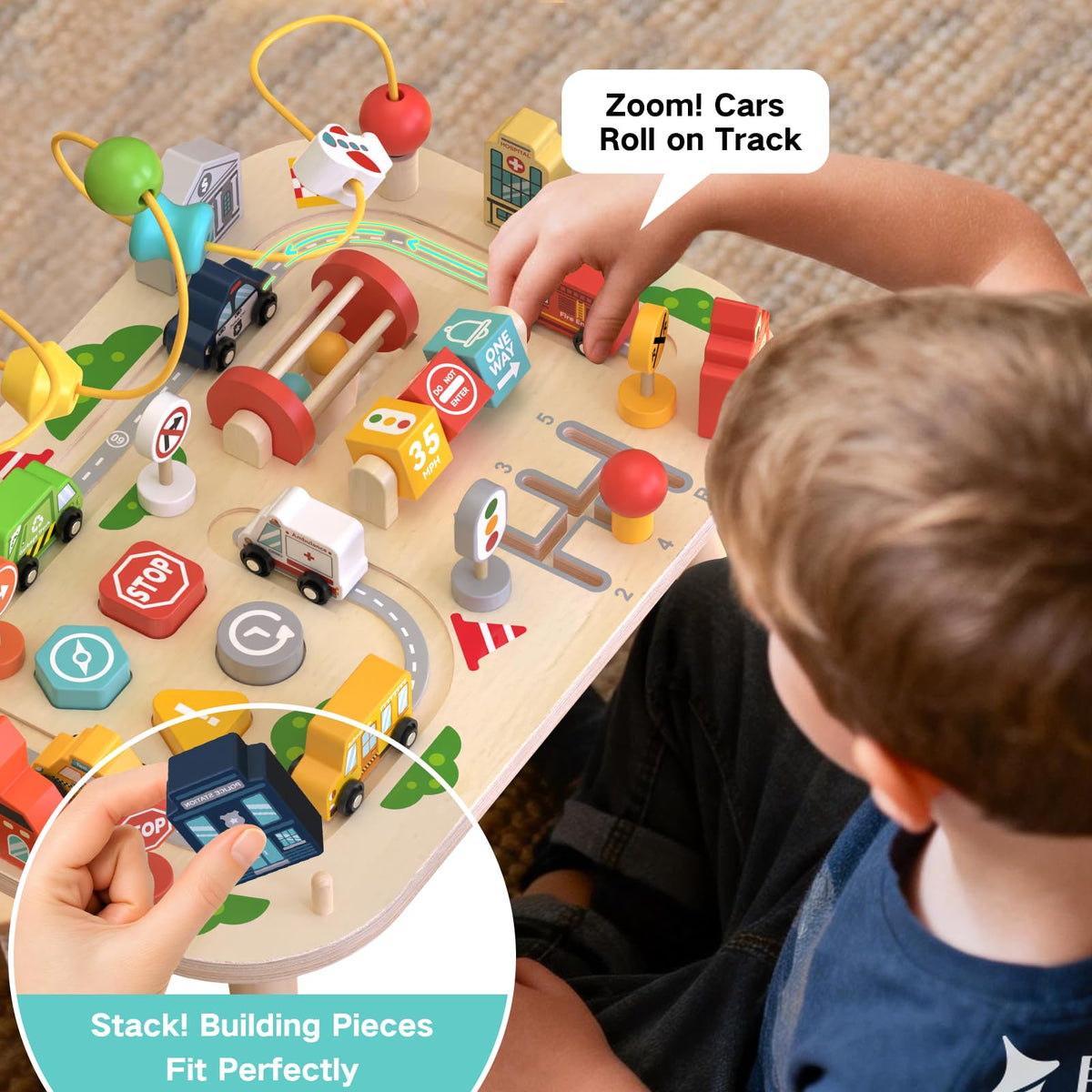 Weilim rolling drum adds tactile rhythm for sensory exploration
