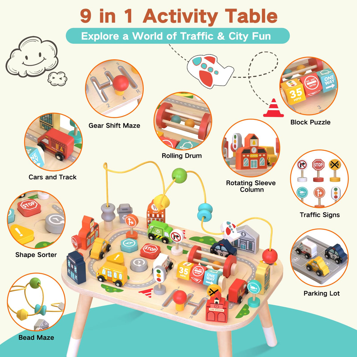 Weilim shape sorter encourages shape recognition through hands-on exploration