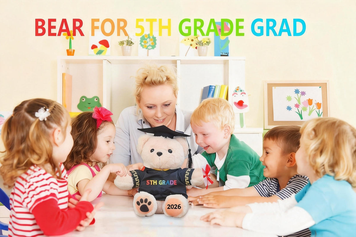 Weimaro graduation bear keepsake, a joyful present for kids
