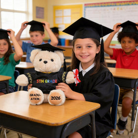 Weimaro bear with Graduation 2026 print for summer surprises