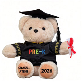 Weimaro PRE-K Graduation bear close-up showing soft plush texture for a cozy gift
