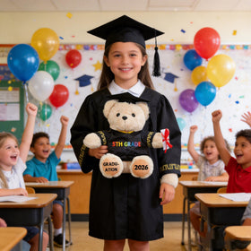 Weimaro 5th grade celebration bear for classroom and home use