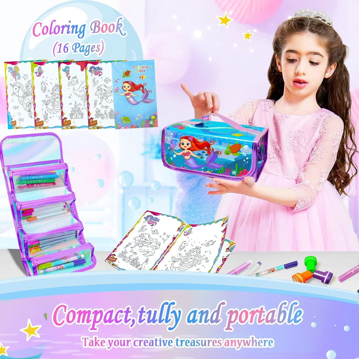 Weirtoya unicorn stickers add sparkle to artwork and imagination.