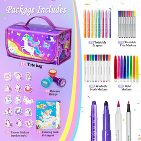 Weirtoya washable fine and brush markers for vibrant art