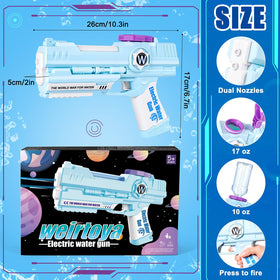 Weirtoya water gun long-range design reaches up to 31 feet for outdoor battles