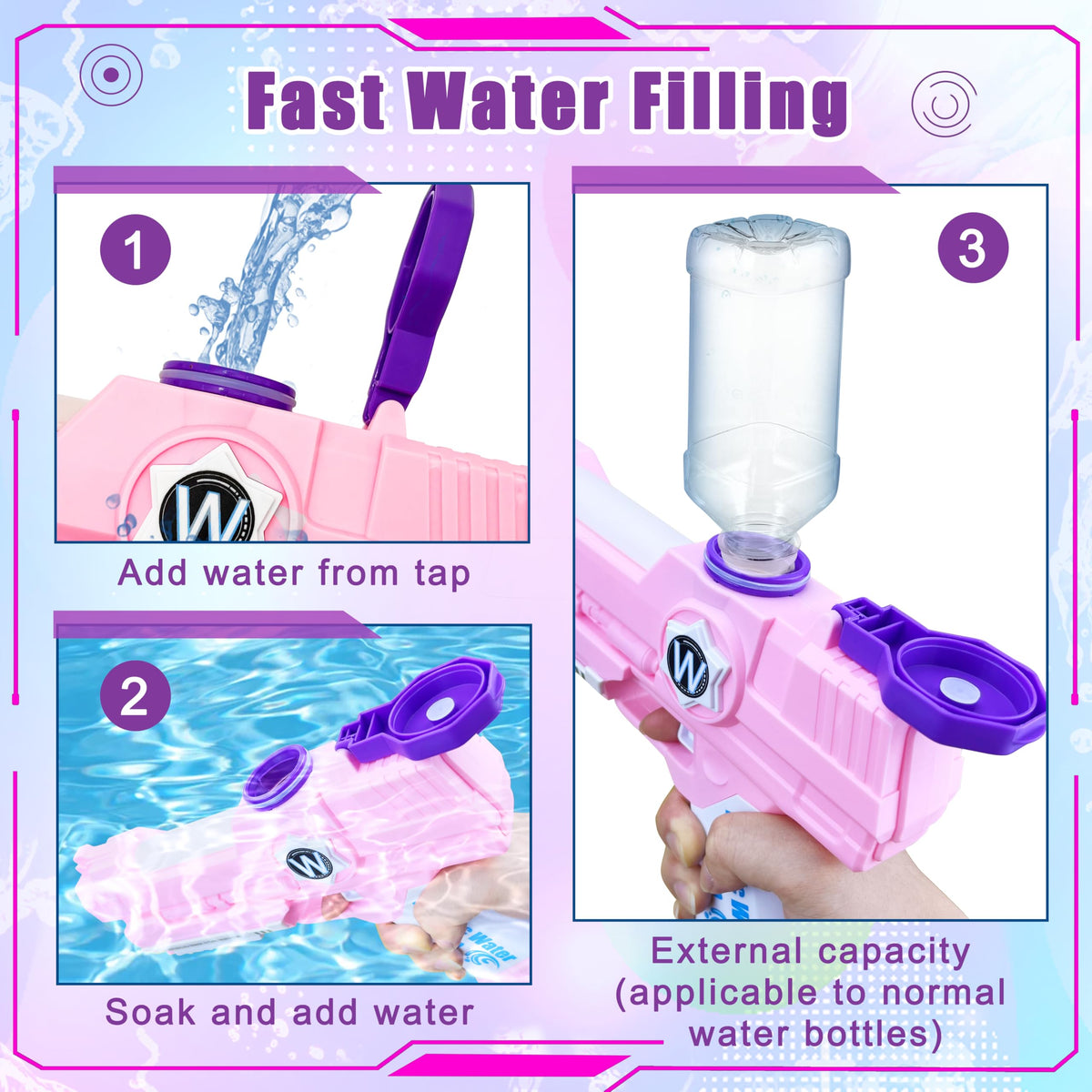 Weirtoya summer-ready design offers beach and pool fun for all ages.