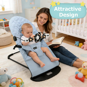 Welgep toy bar easy to install, giving parents time for other tasks
