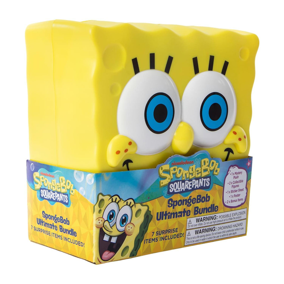 Well Played SpongeBob ages 6+ display-friendly toys designed for safe imaginative play.