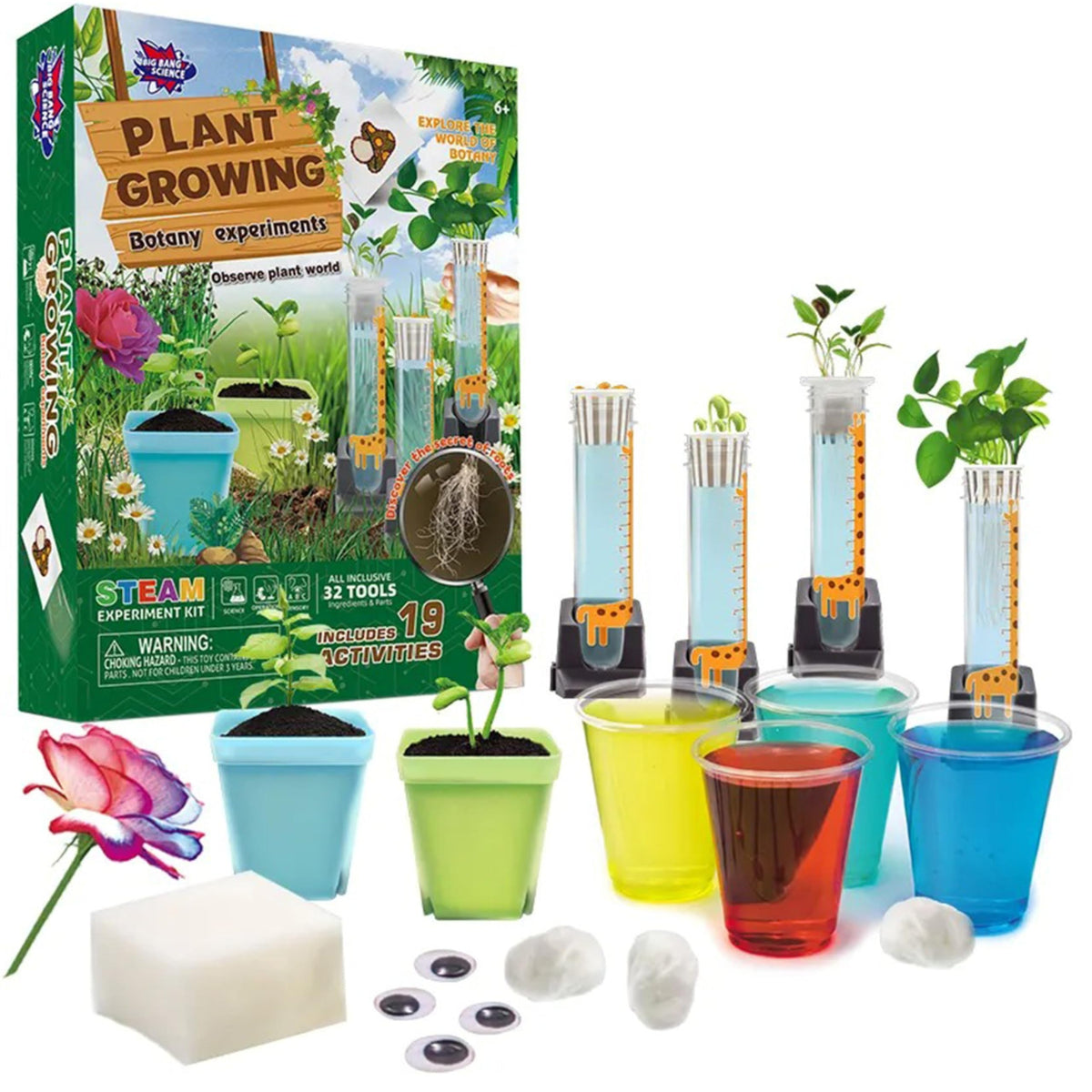 Wellegance Twigs hydroponic root growth demonstration for curious kids.