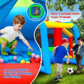 WELLFUNTIME ball pit and games area promoting cooperative play
