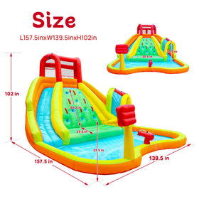 WELLFUNTIME basketball and water gun frame boosting cooperative play and motor skills