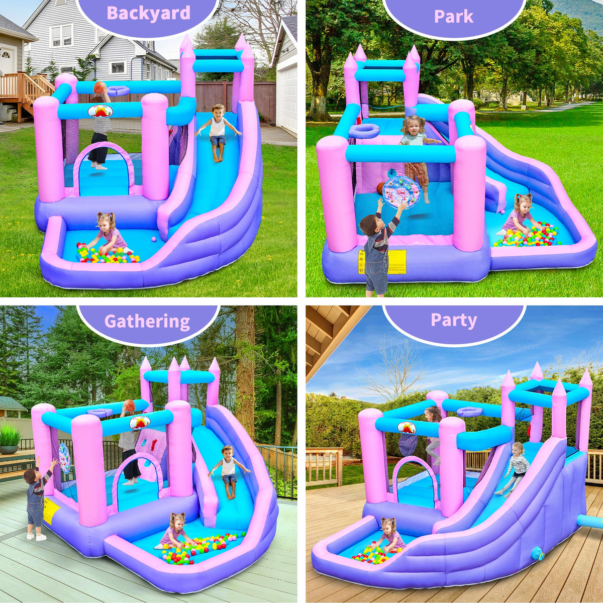 WELLFUNTIME ball pit area invites imaginative group play.