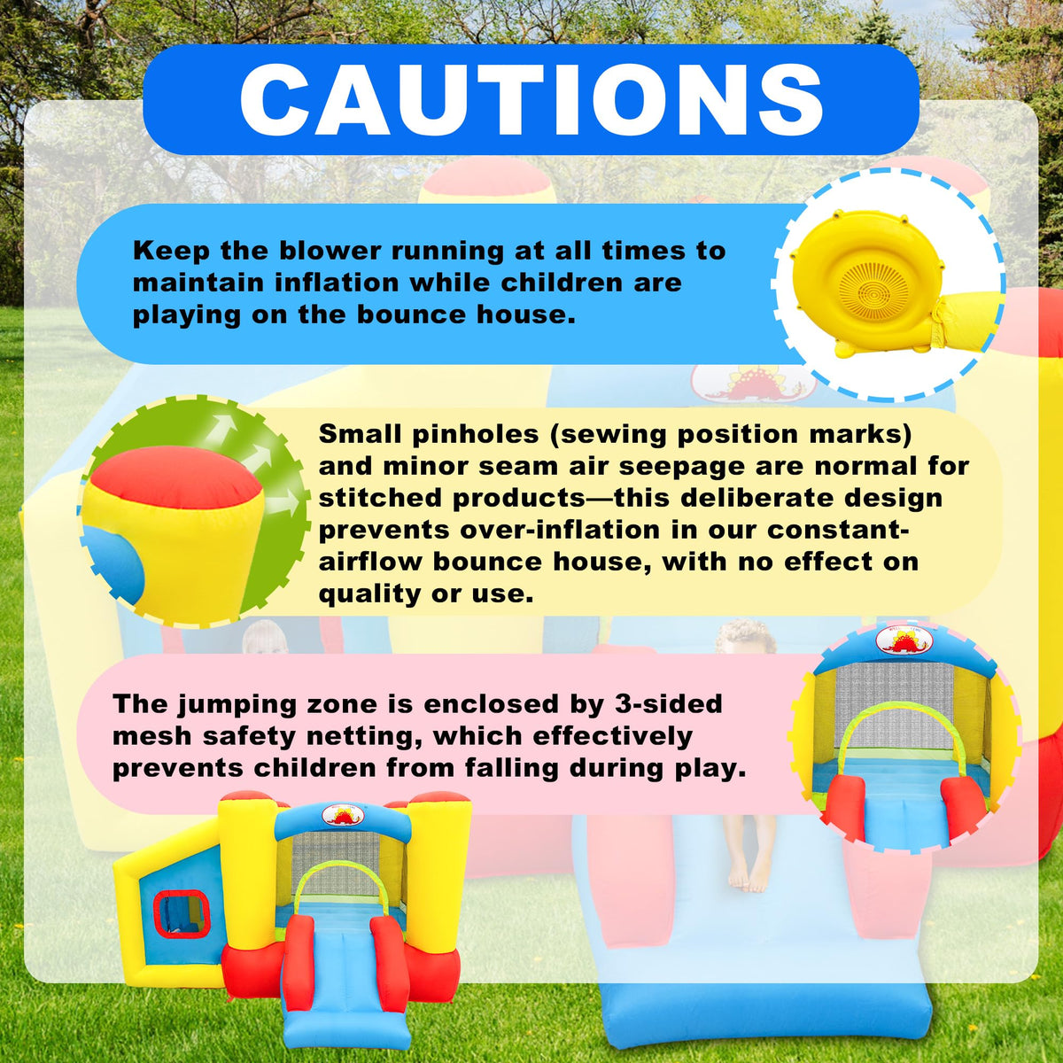 WellFUNTIME carry bag simplifies transport and compact storage after play