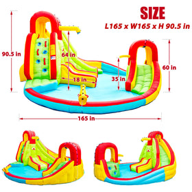 WellFUNTIME climbing wall detail with sturdy stitching