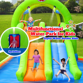 WellFuntime deep and shallow pools offer splash-friendly water play and safe entry