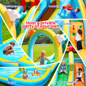 WELLFUNTIME durable polyester construction ensures strength in outdoor use.