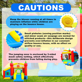 WELLFUNTIME durable puncture-resistant fabric for long-lasting fun