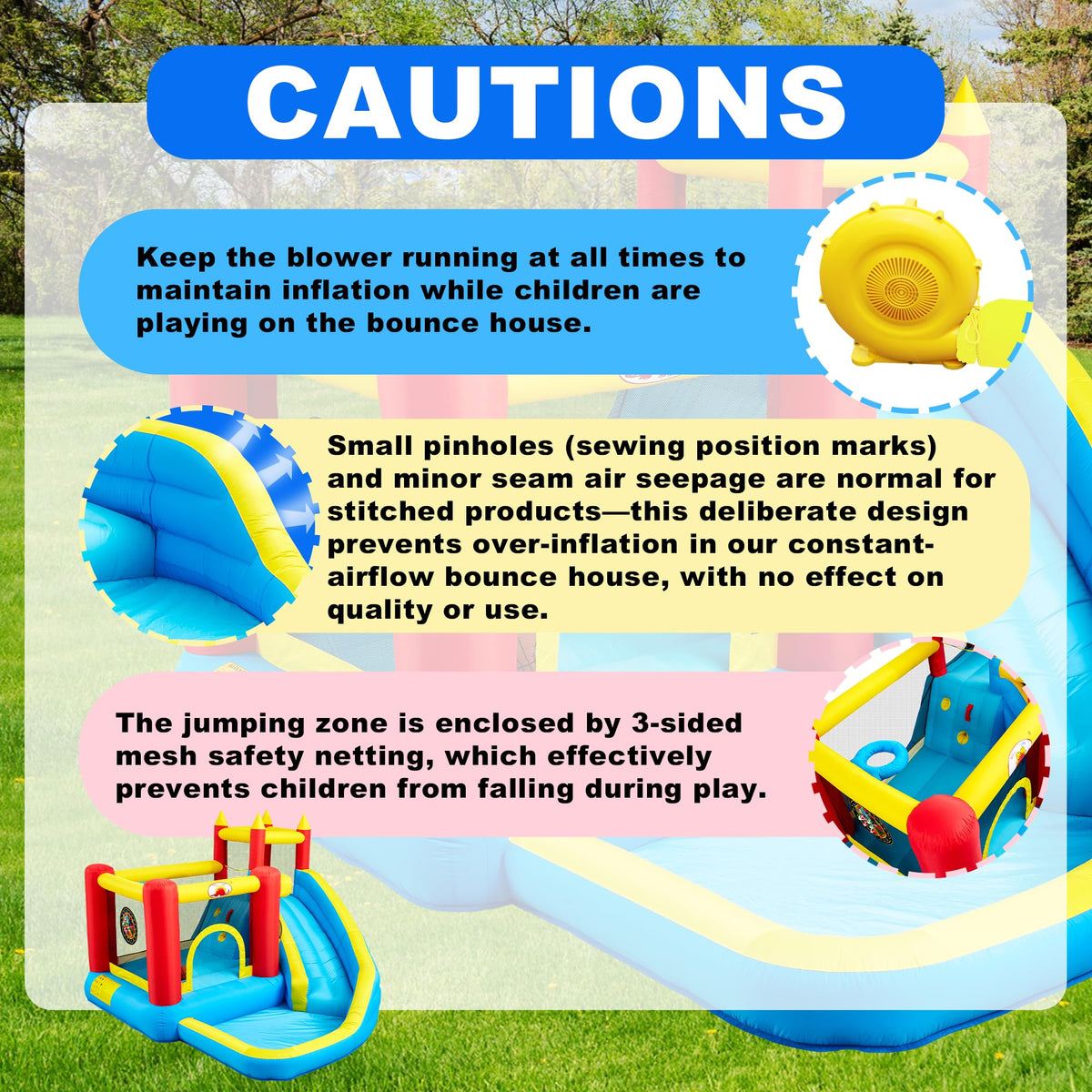 WELLFUNTIME ground stakes and repair kit simplify secure setup and quick fixes.