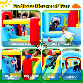 WELLFUNTIME ball pool adds interactive play with soft plastic balls.
