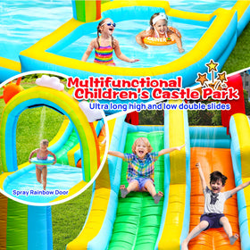 WELLFUNTIME rock climbing wall invites safe, adventurous climbing for kids.