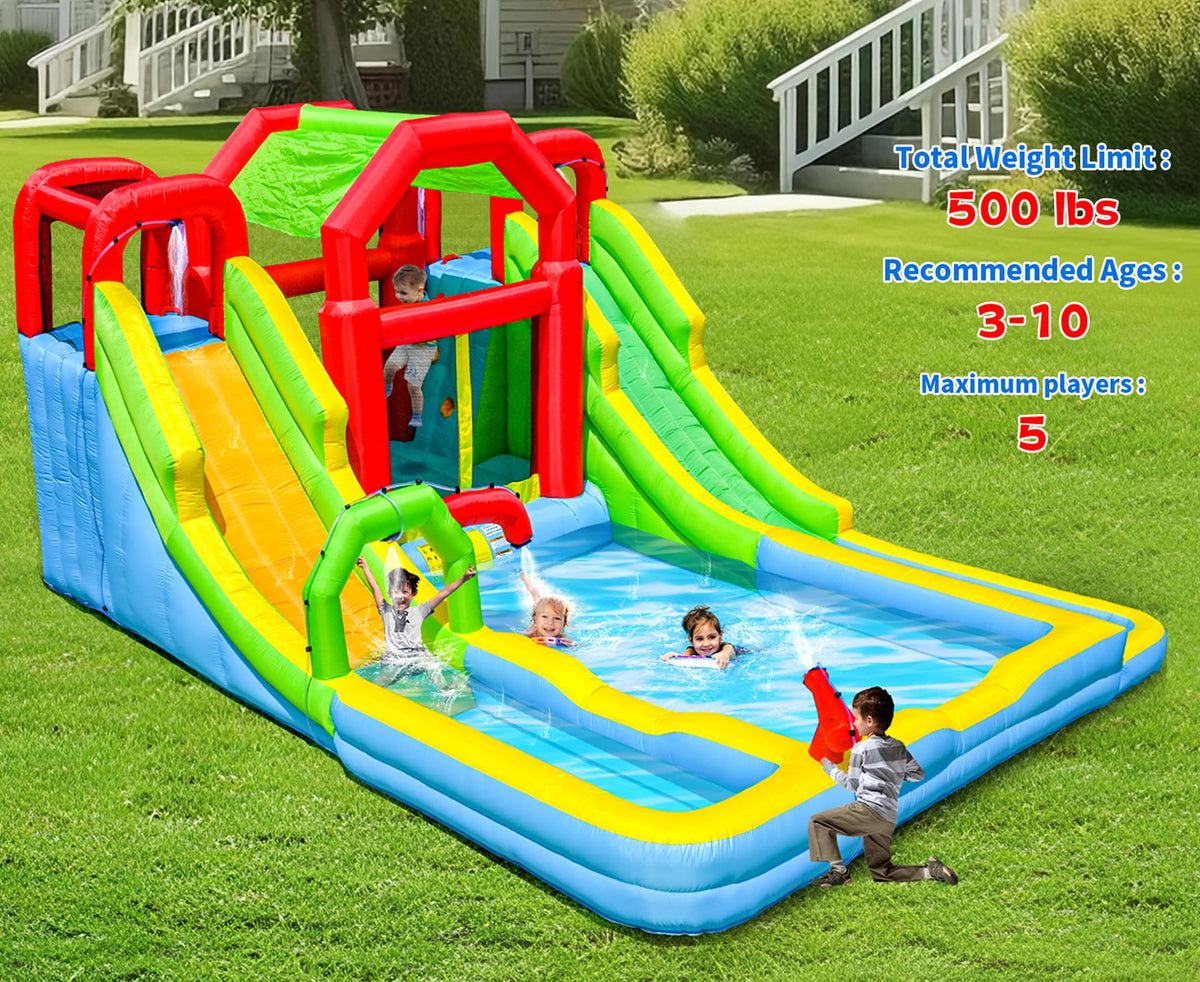 WELLFUNTIME shade tent provides cool shade during play