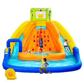 WellFUNTIME water slide entrance fosters safe, easy access for kids outdoors.