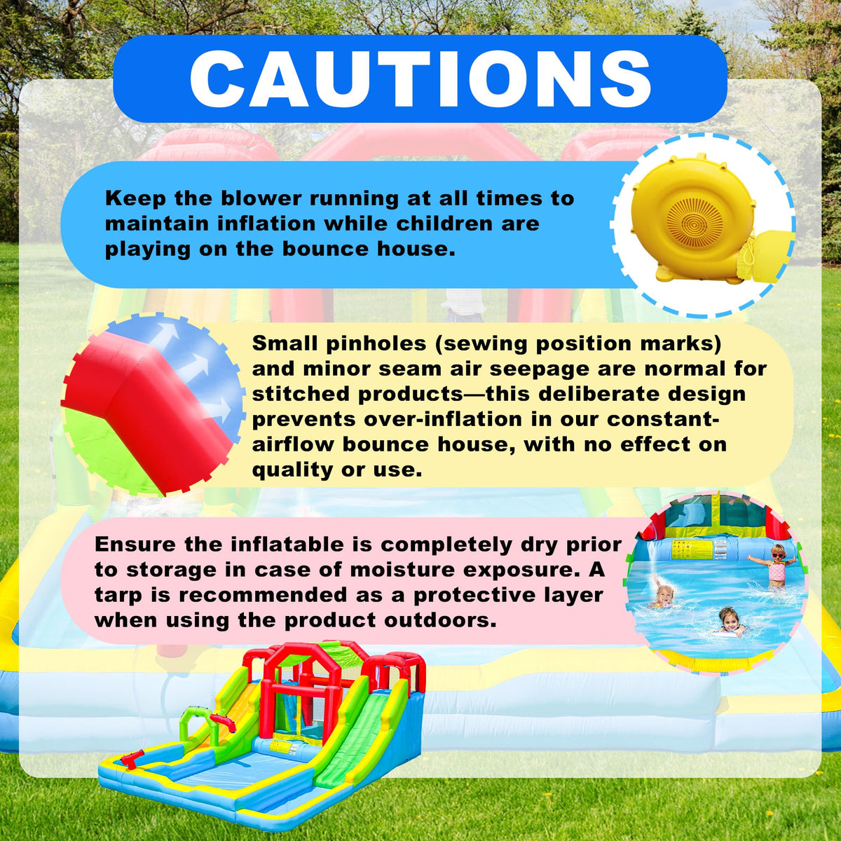 WELLFUNTIME year-round play with shade for any weather